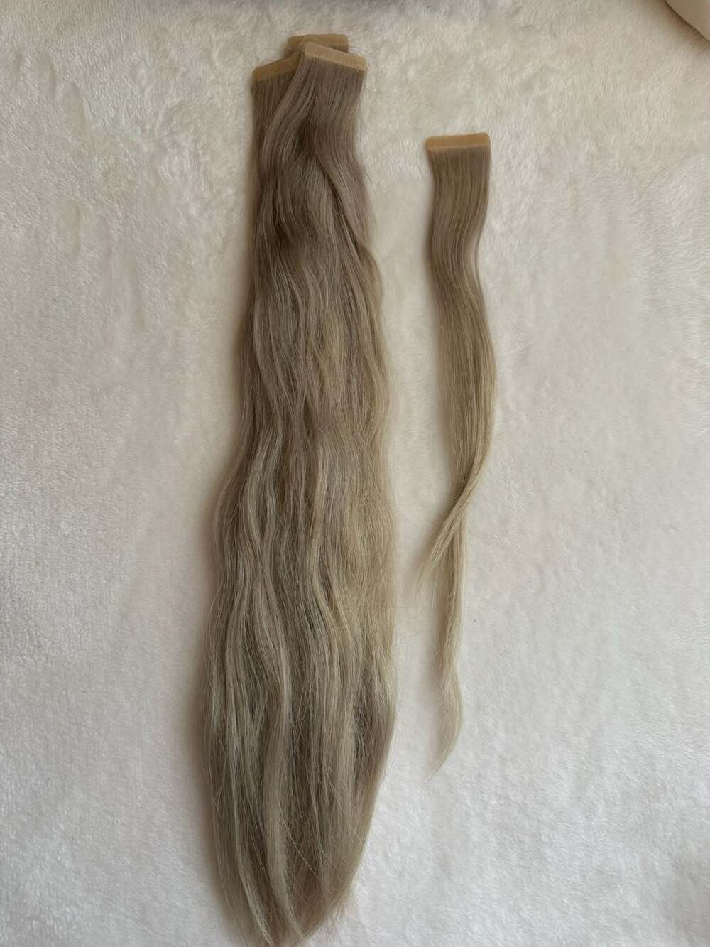 Bombay Hair 20" White Blonde Tape Hair Extensions